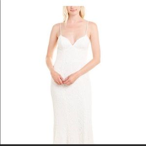 Wedding Dress Ivory lace dress by fame and Partners